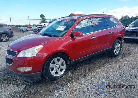 2012 Chevrolet Traverse 1Lt из США, поврежденный, VIN 1GNKVGED6CJ126643